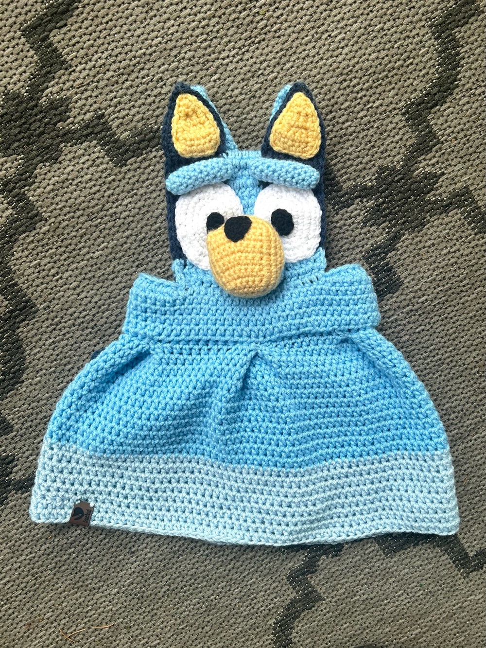 Handmade Crochet Bluey Skirtall 12-24 Months